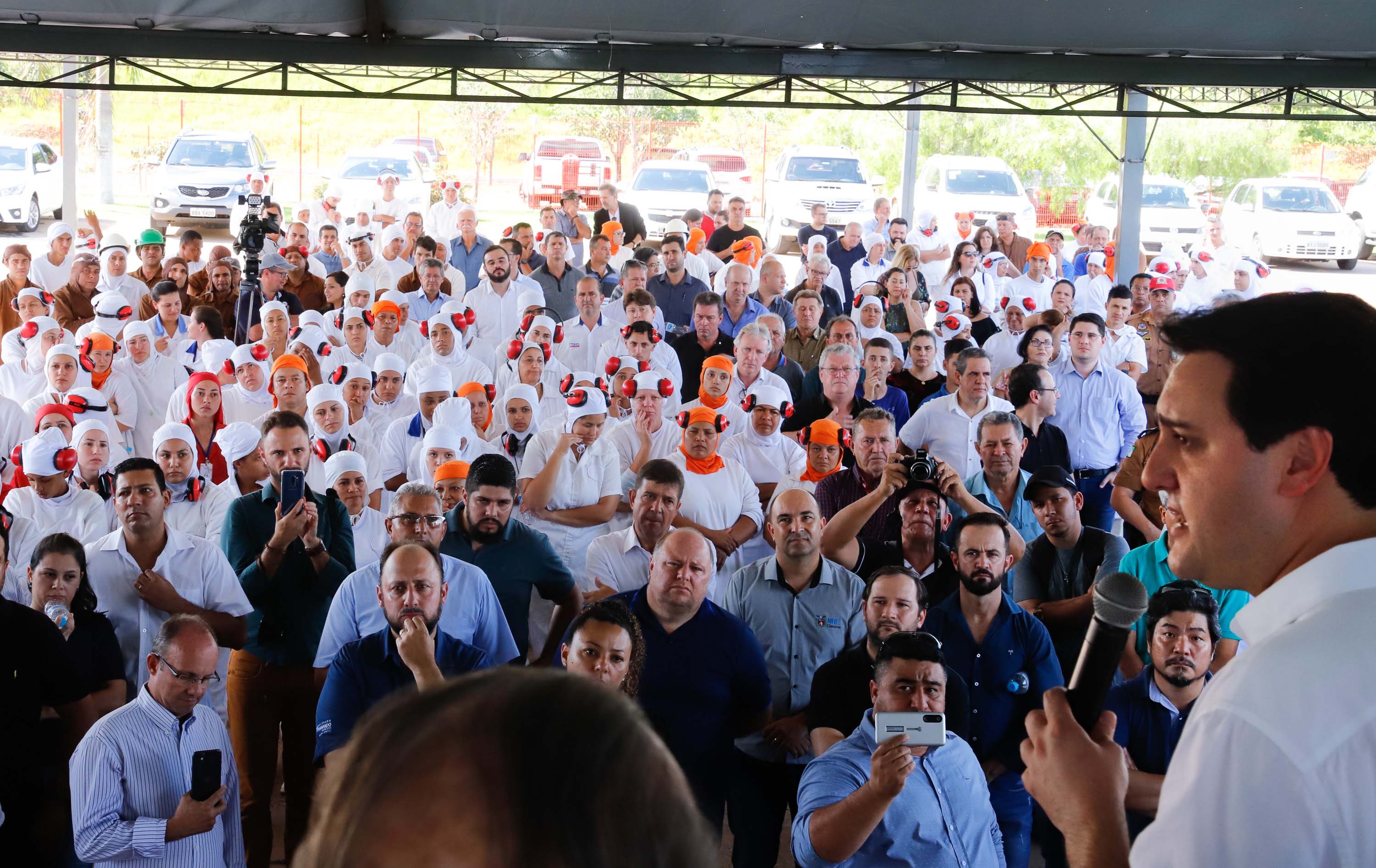 O município de Rondon, no Noroeste do Paraná, está ganhando novas vagas de emprego com a retomada de atividades da unidade local do frigorífico Averama