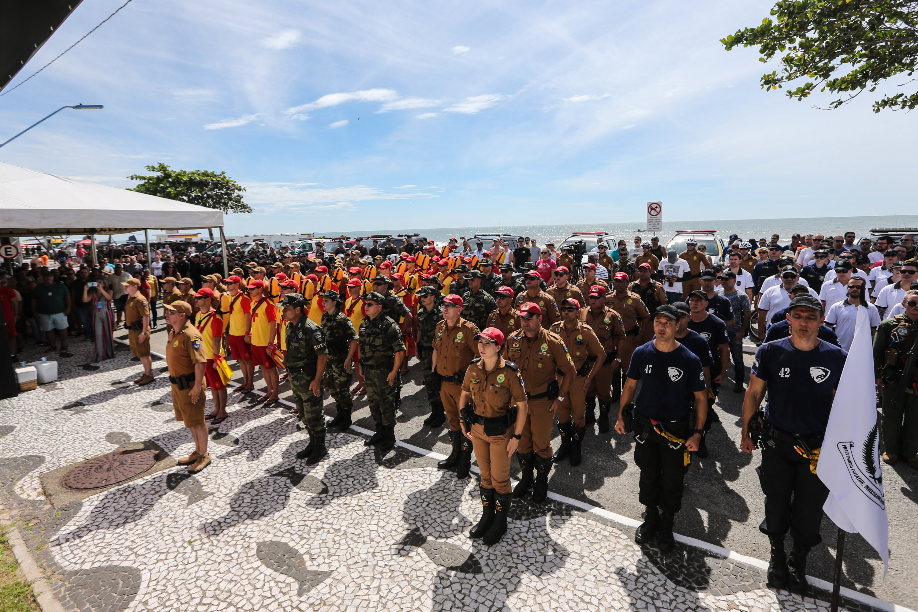 Verao Maior O vice governador Darci Piana participa neste sábado (21), do Lançamento do Verão Maior 2019/2020. O evento acontece em Matinhos e marca o início das ações dos órgãos estaduais no Litoral e nas praias de água doce nas Costas Oeste, Norte e Noroeste, durante toda a temporada até 1º de março. Matinhos, 21/12/2019 - Foto: Geraldo Bubniak/AEN