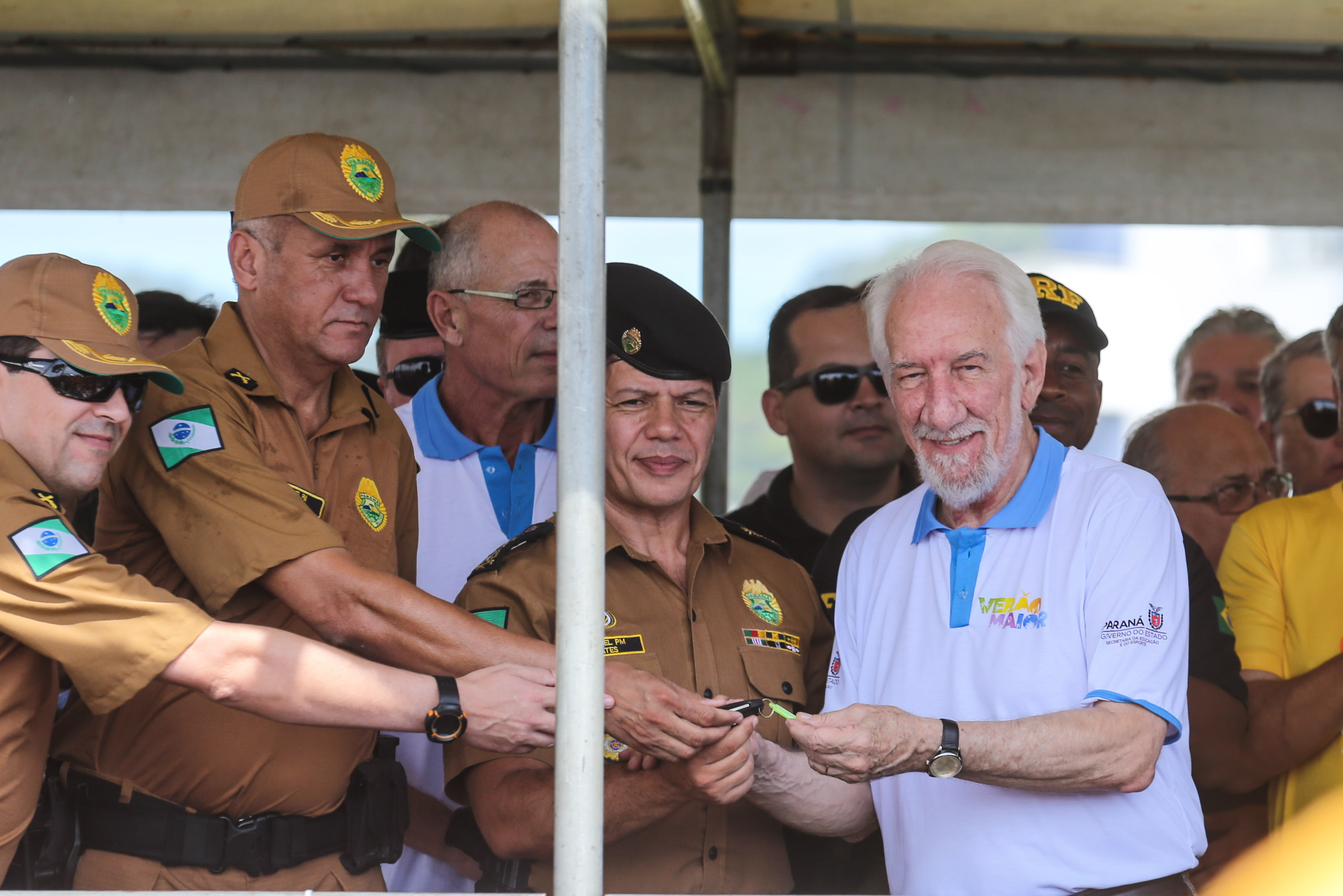 Verao Maior O vice governador Darci Piana participa neste sábado (21), do Lançamento do Verão Maior 2019/2020. O evento acontece em Matinhos e marca o início das ações dos órgãos estaduais no Litoral e nas praias de água doce nas Costas Oeste, Norte e Noroeste, durante toda a temporada até 1º de março. Matinhos, 21/12/2019 - Foto: Geraldo Bubniak/AEN