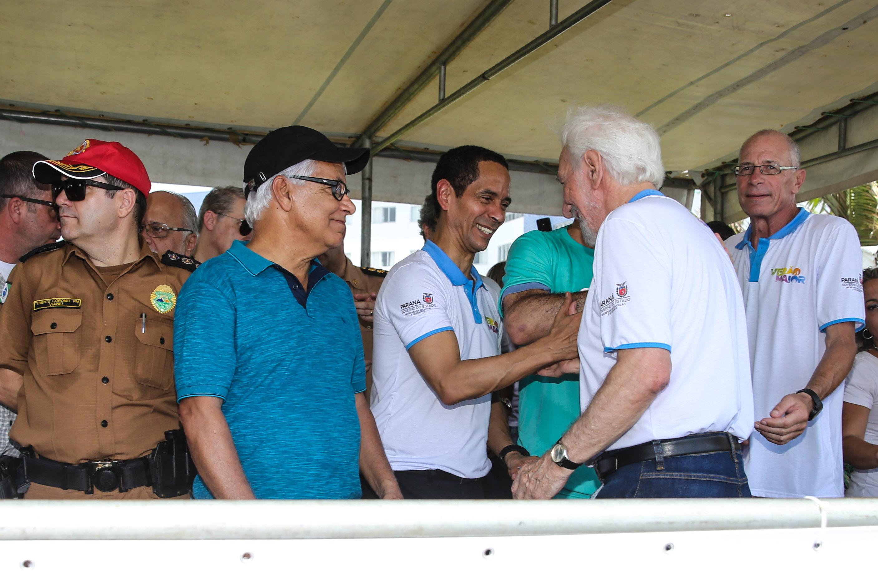 Verao Maior O vice governador Darci Piana participa neste sábado (21), do Lançamento do Verão Maior 2019/2020. O evento acontece em Matinhos e marca o início das ações dos órgãos estaduais no Litoral e nas praias de água doce nas Costas Oeste, Norte e Noroeste, durante toda a temporada até 1º de março. Matinhos, 21/12/2019 - Foto: Geraldo Bubniak/AEN