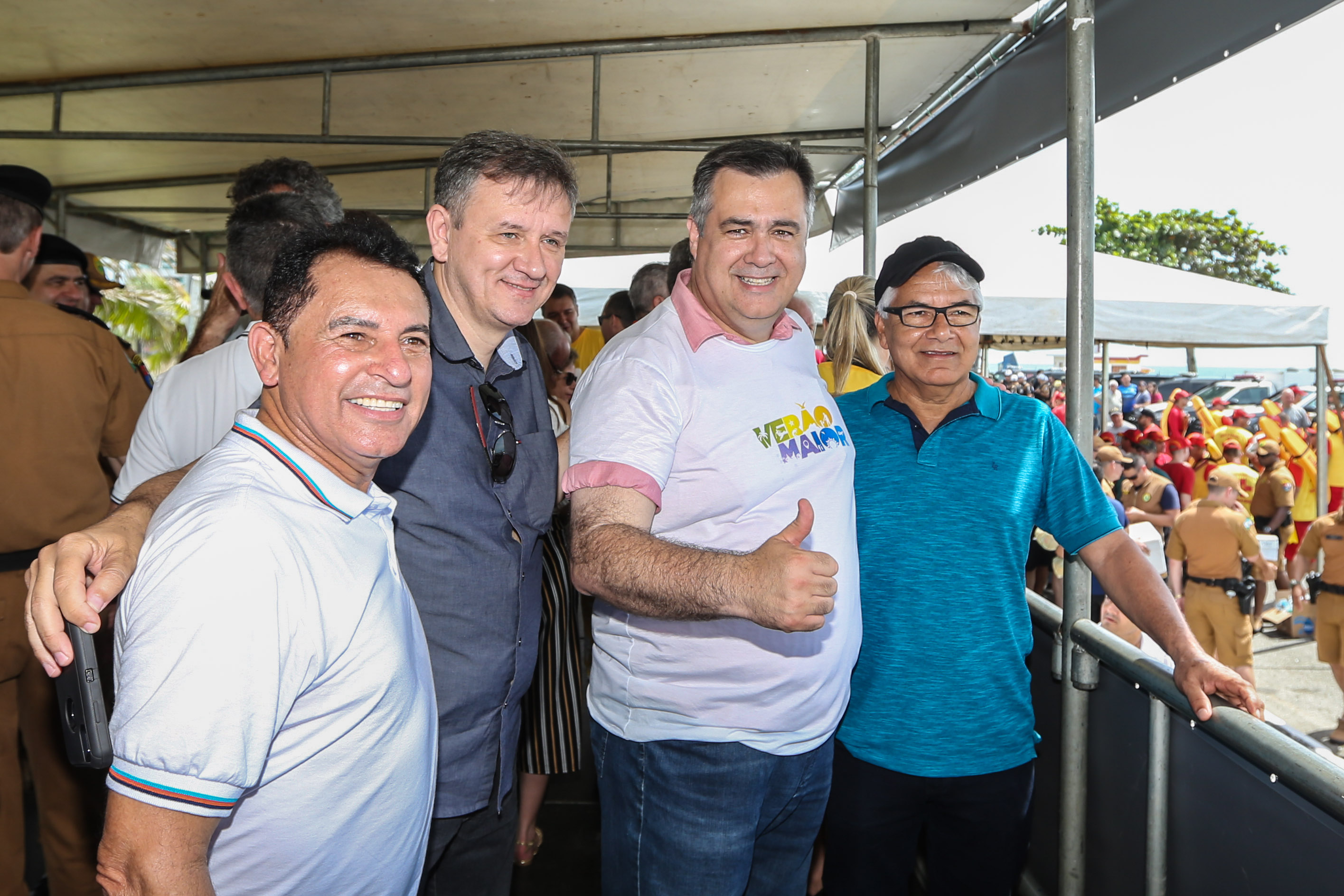 Verao Maior O vice governador Darci Piana participa neste sábado (21), do Lançamento do Verão Maior 2019/2020. O evento acontece em Matinhos e marca o início das ações dos órgãos estaduais no Litoral e nas praias de água doce nas Costas Oeste, Norte e Noroeste, durante toda a temporada até 1º de março. Matinhos, 21/12/2019 - Foto: Geraldo Bubniak/AEN