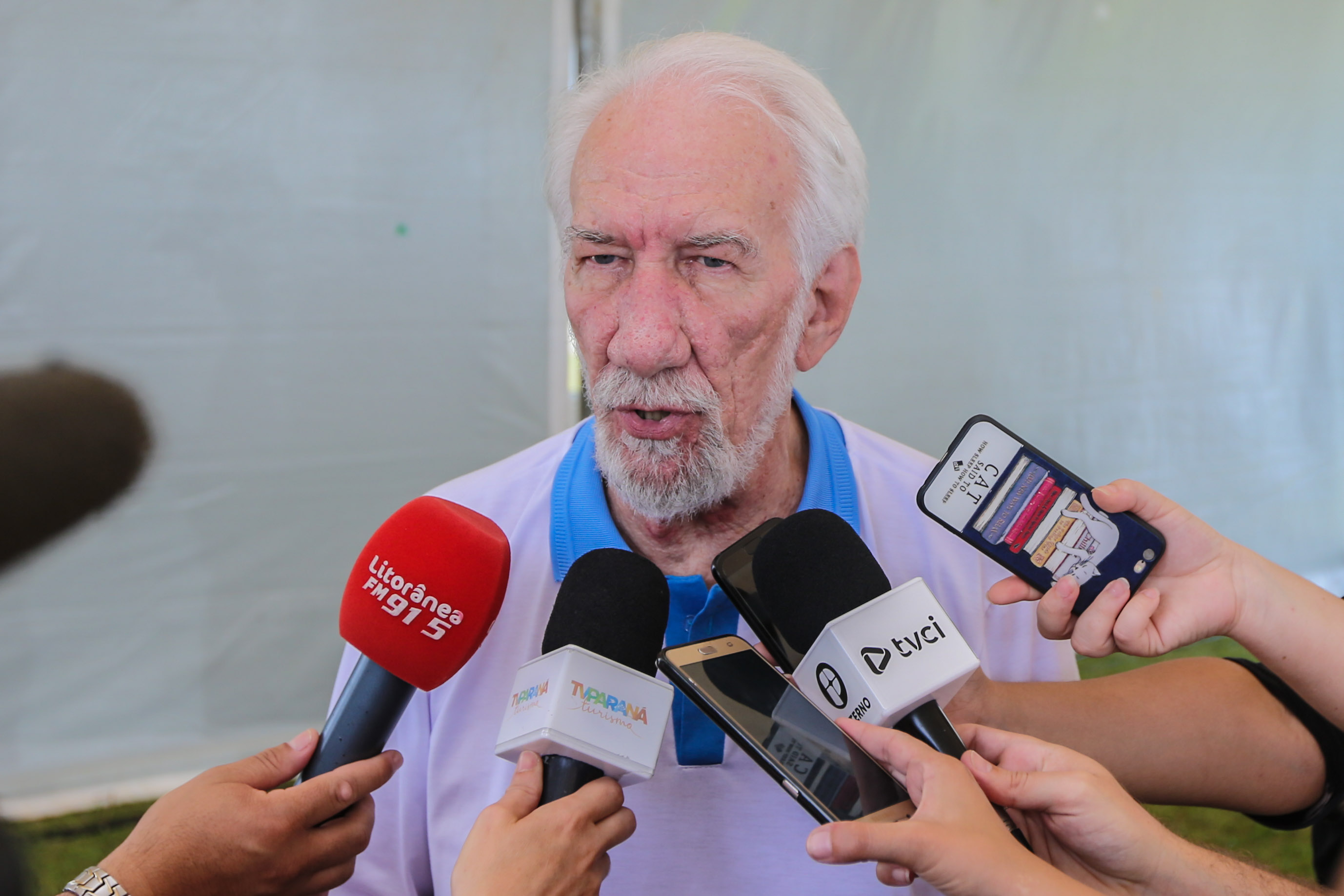 Verao Maior O vice governador Darci Piana participa neste sábado (21), do Lançamento do Verão Maior 2019/2020. O evento acontece em Matinhos e marca o início das ações dos órgãos estaduais no Litoral e nas praias de água doce nas Costas Oeste, Norte e Noroeste, durante toda a temporada até 1º de março. Matinhos, 21/12/2019 - Foto: Geraldo Bubniak/AEN