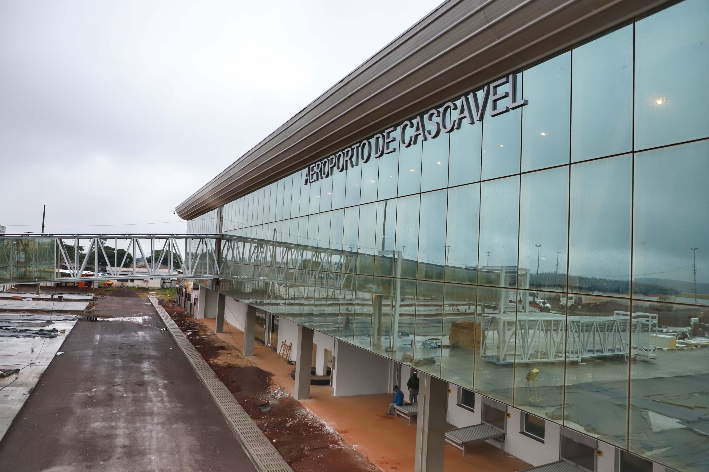 Projetos preveem ampliação do Aeroporto Regional de Cascavel