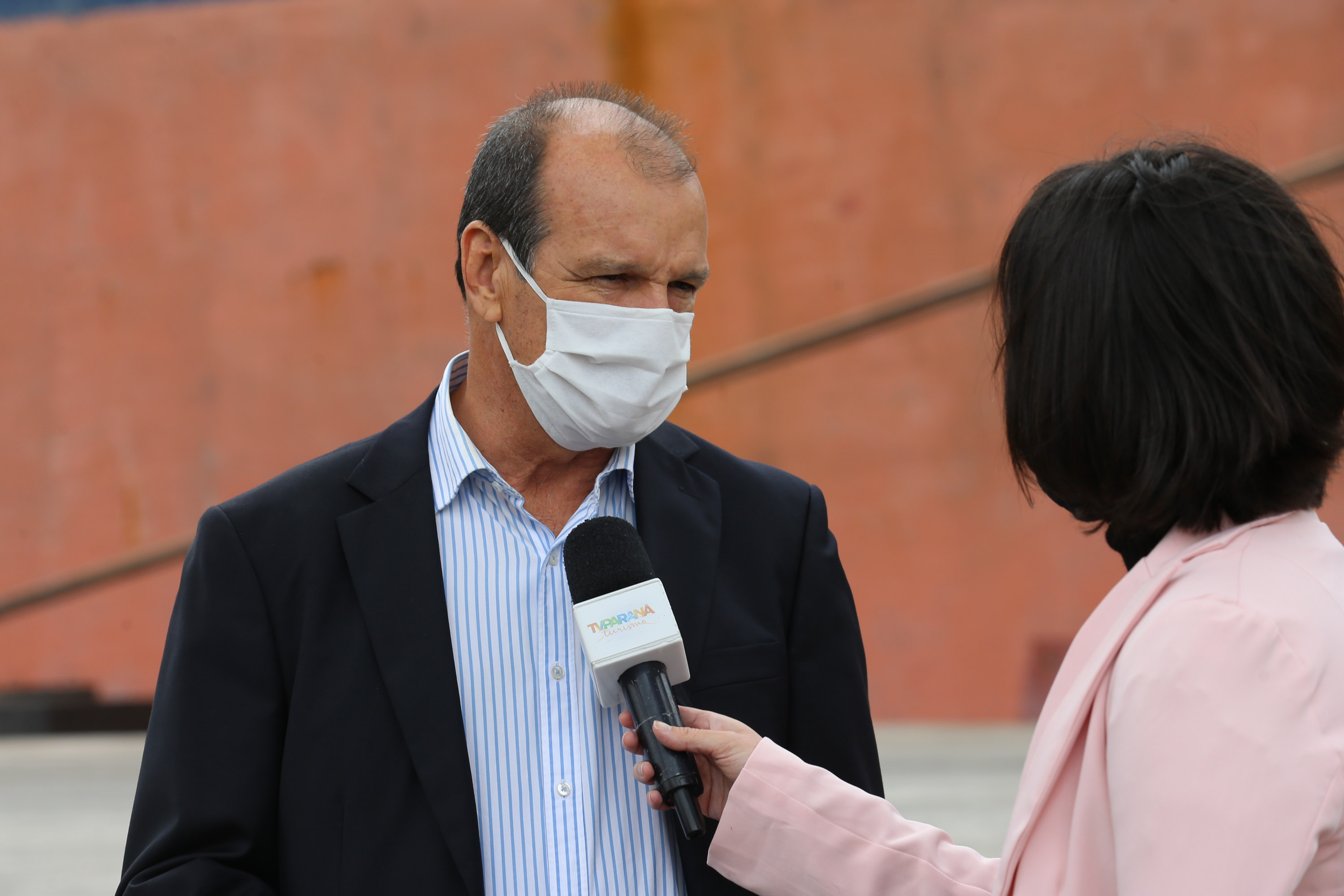 Porto O governador Carlos Massa Ratinho Júnior inaugura nesta terça-feira (22), o novo berço 201, no Porto de Paranaguá. Com investimentos de R$ 201,7 milhões, a ampliação do cais vai aumentar em 140% a capacidade atual de movimentação e autoriza a contratação do projeto para obras de derrocamento submarino do maciço rochoso conhecido como Palanganas. pMiguel Trami, presidente da Alcoolpar em entrevista. Paranagua, 22/09/2020 - Foto: Geraldo Bubniak/AEN