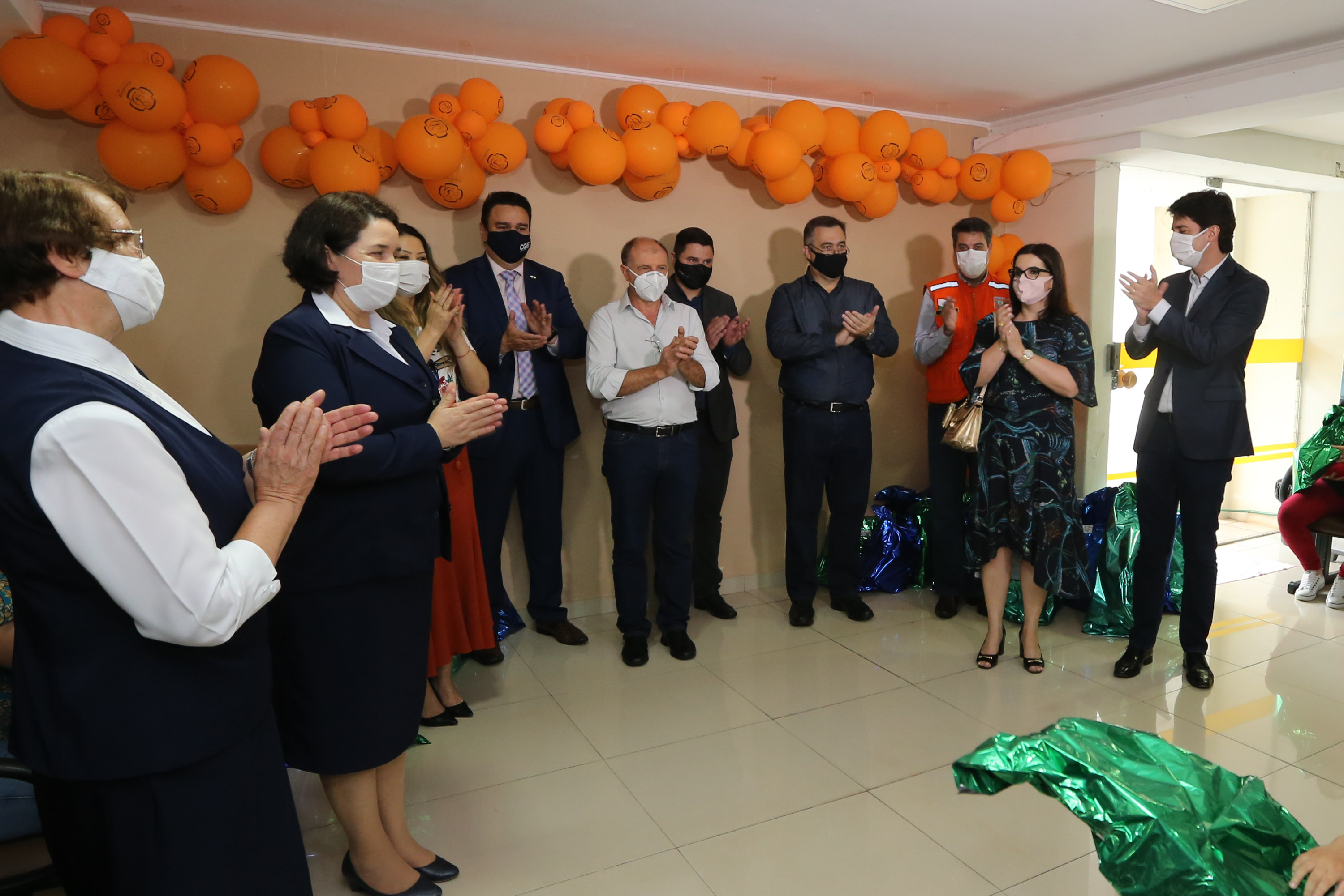 Parana Pia Encerramento da Campanha Paraná Piá, idealizada pela Primeira Dama do Estado, a Srª Luciana Saito Massa juntamente com a Superintendência Geral de Ação Solidária, no Hospital da Providencia em Apucarana, nesta quinta-feira(15).O objetivo da Campanha foi arrecadar brinquedos que foram entregues em comemoração ao dia das crianças. 15/10/2020 - Foto: Geraldo Bubniak/AEN
