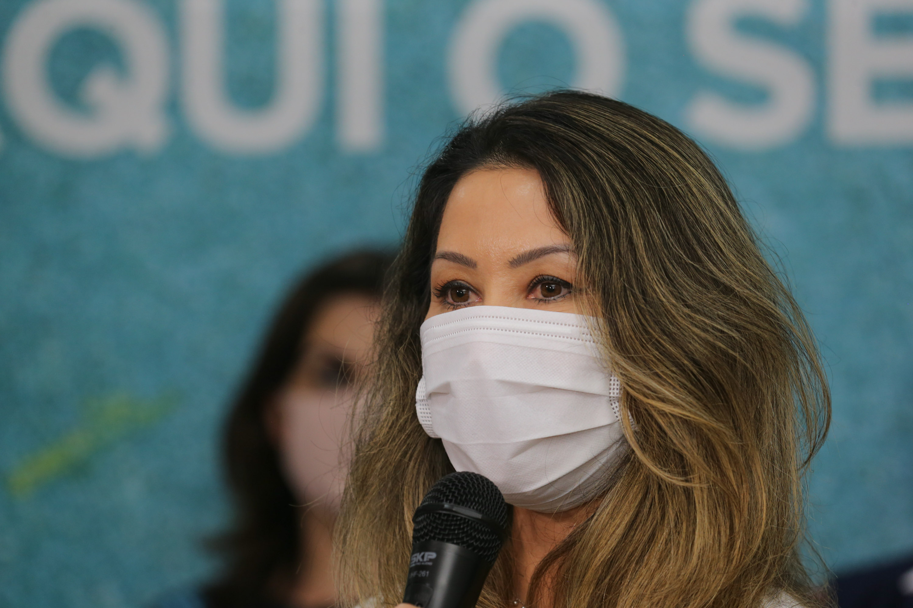 Parana Pia Encerramento da Campanha Paraná Piá, idealizada pela Primeira Dama do Estado, a Srª Luciana Saito Massa juntamente com a Superintendência Geral de Ação Solidária, no Hospital da Providencia em Apucarana, nesta quinta-feira(15).O objetivo da Campanha foi arrecadar brinquedos que foram entregues em comemoração ao dia das crianças. 15/10/2020 - Foto: Geraldo Bubniak/AEN