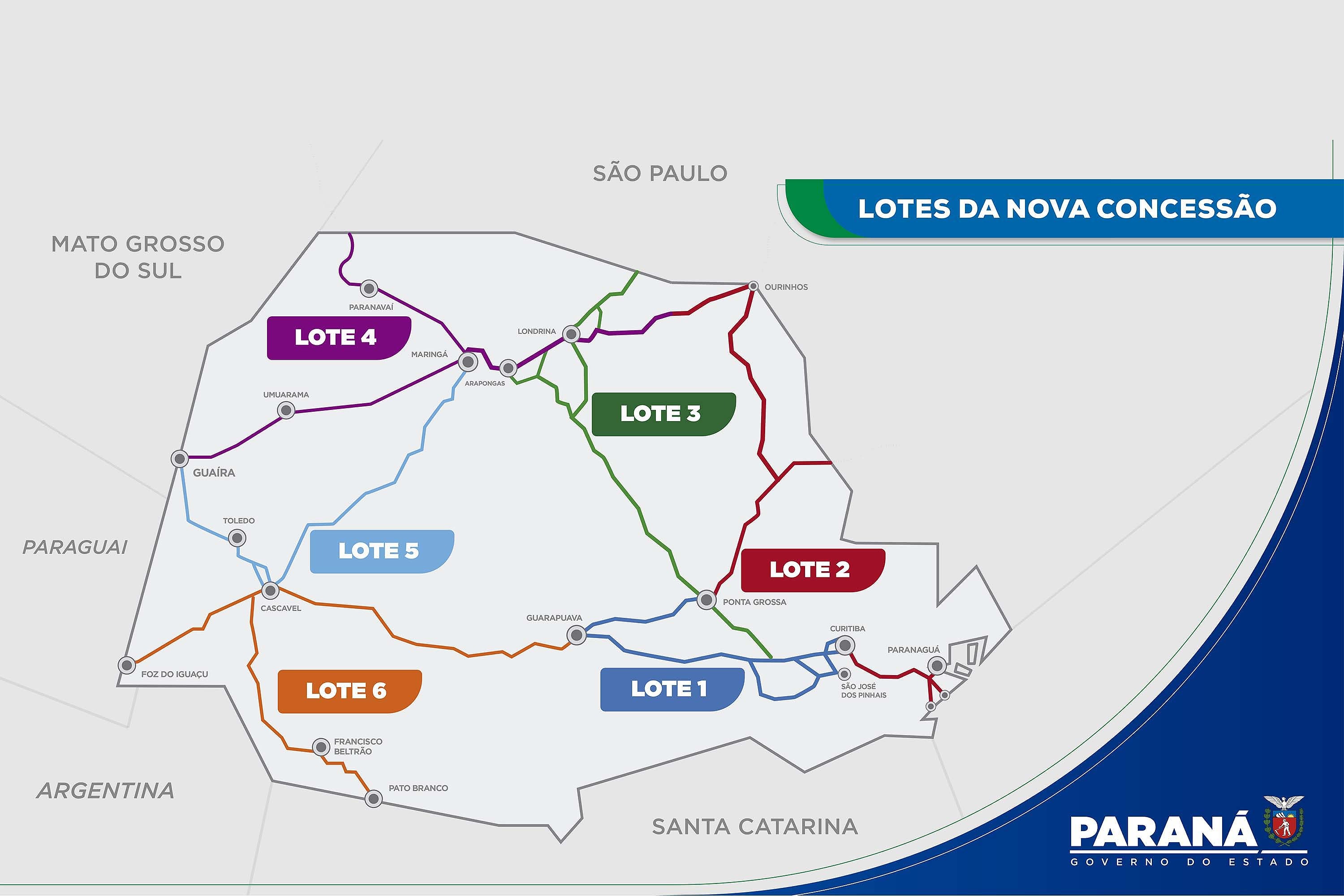O governador Carlos Massa Ratinho Junior e o ministro da Infraestrutura, Tarcísio Gomes de Freitas, apresentam, os detalhes da nova concessão de 3,3 mil quilômetros de rodovias do Paraná.    
