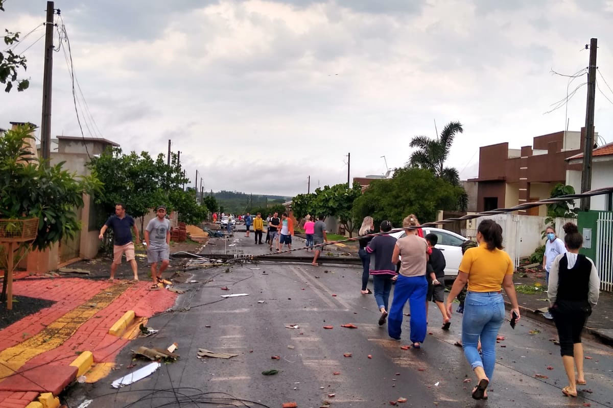 SANTA TEREZINHA - Temporais - Curitiba, 25/10/2021 - Foto: Defesa Civil do Paraná
