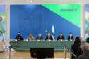 O governador Carlos Massa Ratinho Junior e secretários de Estado apresentam nesta sexta-feira (26), em conjunto com a Polícia Rodoviária Federal, detalhes do plano de operação para o fim da concessão das rodovias paranaenses, que ocorre neste final de semana. Na foto, diretor-geral do Departamento de Estradas de Rodagem do Paraná, Fernando Furiatti    - 26/11/2021 - Foto: Geraldo Bubniak/AEN