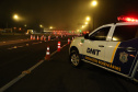 Encerramento dos atuais contratos de concessão de rodovias no Paraná. Abertura das catracas da praça de pedágio da Ecovia, na BR-277, em São José dos Pinhais, ocorrida à 0h00 deste domingo. - Curitiba, 28/11/2021 - Foto: Ari Dias/AEN