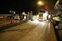 Encerramento dos atuais contratos de concessão de rodovias no Paraná. Abertura das catracas da praça de pedágio da Ecovia, na BR-277, em São José dos Pinhais, ocorrida à 0h00 deste domingo. - Curitiba, 28/11/2021 - Foto: Ari Dias/AEN