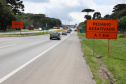 Encerramento dos atuais contratos de concessão de rodovias no Paraná. Abertura das catracas da praça de pedágio da Ecovia, na BR-277, em São José dos Pinhais, ocorrida à 0h00 deste domingo. - Curitiba, 28/11/2021 - Foto: Ari Dias/AEN