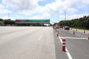 Encerramento dos atuais contratos de concessão de rodovias no Paraná. Abertura das catracas da praça de pedágio da Ecovia, na BR-277, em São José dos Pinhais, ocorrida à 0h00 deste domingo. - Curitiba, 28/11/2021 - Foto: Ari Dias/AEN