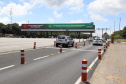 Encerramento dos atuais contratos de concessão de rodovias no Paraná. Abertura das catracas da praça de pedágio da Ecovia, na BR-277, em São José dos Pinhais, ocorrida à 0h00 deste domingo. - Curitiba, 28/11/2021 - Foto: Ari Dias/AEN