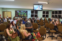 Formandos do primeiro curso de Especialização em Auditoria do SUS receberam na noite desta terça-feira (23) o diploma que permitirá atuar no controle, avaliação e auditoria dos recursos do Sistema Único de Saúde (SUS). Trinta alunos participaram da solenidade realizada no auditório da Escola de Saúde Pública do Paraná (ESPP). - Curitiba, 24/11/2021 - Foto: Américo Antonio/SESA