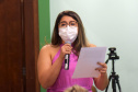 Formandos do primeiro curso de Especialização em Auditoria do SUS receberam na noite desta terça-feira (23) o diploma que permitirá atuar no controle, avaliação e auditoria dos recursos do Sistema Único de Saúde (SUS). Trinta alunos participaram da solenidade realizada no auditório da Escola de Saúde Pública do Paraná (ESPP). - Curitiba, 24/11/2021 - Foto: Américo Antonio/SESA