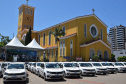 O Governo do Estado realizou mais uma entrega dos carros para Estratégia da Saúde da Família (ESF) neste sábado (13). Agora, os 15 municípios da 7ª Regional de Saúde de Pato Branco foram beneficiados com a doação de 43 automóveis, em um investimento de mais de R$ 1,4 milhão. - Pato Branco, 13/11/2021 - Foto: Américo Antonio/SESA