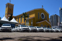 O Governo do Estado realizou mais uma entrega dos carros para Estratégia da Saúde da Família (ESF) neste sábado (13). Agora, os 15 municípios da 7ª Regional de Saúde de Pato Branco foram beneficiados com a doação de 43 automóveis, em um investimento de mais de R$ 1,4 milhão. - Pato Branco, 13/11/2021 - Foto: Américo Antonio/SESA