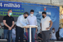 O Governo do Estado realizou mais uma entrega dos carros para Estratégia da Saúde da Família (ESF) neste sábado (13). Agora, os 15 municípios da 7ª Regional de Saúde de Pato Branco foram beneficiados com a doação de 43 automóveis, em um investimento de mais de R$ 1,4 milhão. - Pato Branco, 13/11/2021 - Foto: Américo Antonio/SESA