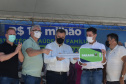 O Governo do Estado realizou mais uma entrega dos carros para Estratégia da Saúde da Família (ESF) neste sábado (13). Agora, os 15 municípios da 7ª Regional de Saúde de Pato Branco foram beneficiados com a doação de 43 automóveis, em um investimento de mais de R$ 1,4 milhão. - Pato Branco, 13/11/2021 - Foto: Américo Antonio/SESA