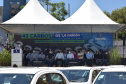 O Governo do Estado realizou mais uma entrega dos carros para Estratégia da Saúde da Família (ESF) neste sábado (13). Agora, os 15 municípios da 7ª Regional de Saúde de Pato Branco foram beneficiados com a doação de 43 automóveis, em um investimento de mais de R$ 1,4 milhão. - Pato Branco, 13/11/2021 - Foto: Américo Antonio/SESA