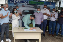 Estado entrega 26 veículos à Regional de Saúde de Cianorte e assina convênio de R$ 5,1 milhões