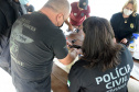Polícia Civil promove cursos de atualização de armamento e tiro em Curitiba - Foto: PCPR