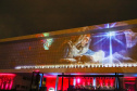 Primeira apresentação do Natal no Palácio Iguaçu é um espetáculo de fogos, luzes e música