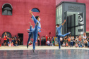 Escola de Dança Teatro Guaíra emociona o público no Parque São Lourenço. Foto: José Fernando Ogura/AEN