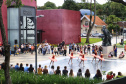 Escola de Dança Teatro Guaíra emociona o público no Parque São Lourenço. Foto: José Fernando Ogura/AEN