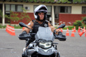 Policiais militares se formam no curso de rondas ostensivas com motocicletas. Foto:PMPR