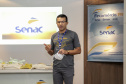 A Portos do Paraná, em parceria com o Serviço Nacional de Aprendizagem Comercial (Senac), entregou nesta sexta-feira (26) os certificados aos 35 jovens da Ilha dos Valadares que participaram dos cursos de Comunicação e Atendimento e Introdução à Maquiagem.  -  Paranaguá, 26/11/2021 - Foto: Claudio Neves/Portos do Paraná