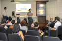 A Portos do Paraná, em parceria com o Serviço Nacional de Aprendizagem Comercial (Senac), entregou nesta sexta-feira (26) os certificados aos 35 jovens da Ilha dos Valadares que participaram dos cursos de Comunicação e Atendimento e Introdução à Maquiagem.  -  Paranaguá, 26/11/2021 - Foto: Claudio Neves/Portos do Paraná