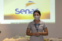 A Portos do Paraná, em parceria com o Serviço Nacional de Aprendizagem Comercial (Senac), entregou nesta sexta-feira (26) os certificados aos 35 jovens da Ilha dos Valadares que participaram dos cursos de Comunicação e Atendimento e Introdução à Maquiagem.  -  Paranaguá, 26/11/2021 - Foto: Claudio Neves/Portos do Paraná