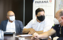 Grupo de Trabalho do Plano Estadual Ferroviário oficializa o protocolo do Estudo de Impacto Ambiental e dá entrada no pedido de Licença Prévia. Foto: Rodrigo Felix Leal/SEIL