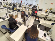 A Agência do Trabalhador de Curitiba realizou nesta sexta-feira (12) um mutirão para encaminhar candidatos a vagas em shoppings centers da capital e região metropolitana, nos setores de comércio e alimentação. - Curitiba, 12/11/2021 - Foto: SEJUF
