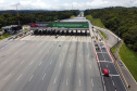 Encerramento dos atuais contratos de concessão de rodovias no Paraná. Abertura das catracas da praça de pedágio da Ecovia, na BR-277, em São José dos Pinhais, ocorrida à 0h00 deste domingo. - Curitiba, 28/11/2021 - Foto: Ari Dias/AEN