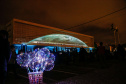 Primeira apresentação do Natal no Palácio Iguaçu é um espetáculo de fogos, luzes e música