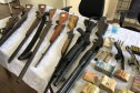 Operação Ostentação da Polícia Militar cumpre 41 mandados de Busca e Apreensão e apreende armas e carros de luxo na RMC e Litoral. Foto: SESP