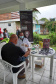 A empresa Portos do Paraná retomou nesta quinta-feira (11) o Porto em Ação após o avanço da vacinação contra a Covid-19 no Estado. O evento aconteceu na cozinha comunitária da comunidade Piaçaguera e contemplou também os moradores da Ilha de Amparo, que participaram de um almoço de integração e tiveram acesso a vouchers de consulta, teste de glicemia, aferição de glicose, além de corte de cabelo, kits de jogos lúdicos, atividades físicas e orientações da Marinha do Brasil e da Unidade de Segurança Portuária
