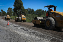 Pavimentação em concreto ca PRC-280 avança 1 Km por dia.