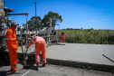 Pavimentação em concreto ca PRC-280 avança 1 Km por dia.