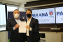 Sanepar e Sejuf firmam parceria para agilizar cadastro de mais famílias no programa Água Solidária