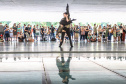 Os grupos de dança do Centro Cultural Teatro Guaíra – Balé Guaíra, G2 e Escola de Dança – se apresentam neste sábado (04),  no vão livre do Museu Oscar Niemeyer (MON). 