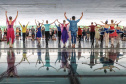 Os grupos de dança do Centro Cultural Teatro Guaíra – Balé Guaíra, G2 e Escola de Dança – se apresentam neste sábado (04),  no vão livre do Museu Oscar Niemeyer (MON). 