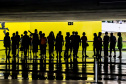 Os grupos de dança do Centro Cultural Teatro Guaíra – Balé Guaíra, G2 e Escola de Dança – se apresentam neste sábado (04),  no vão livre do Museu Oscar Niemeyer (MON). 