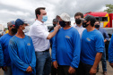 O governador Carlos Massa Ratinho Junior assina nesta quinta-feira (16) a ordem de serviço das obras de duplicação da PR-445, entre Londrina e Mauá da Serra, na região Norte. - Tamarana, 16/12/2021