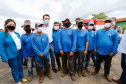 O governador Carlos Massa Ratinho Junior assina nesta quinta-feira (16) a ordem de serviço das obras de duplicação da PR-445, entre Londrina e Mauá da Serra, na região Norte. - Tamarana, 16/12/2021