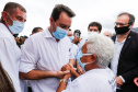 O governador Carlos Massa Ratinho Junior assina nesta quinta-feira (16) a ordem de serviço das obras de duplicação da PR-445, entre Londrina e Mauá da Serra, na região Norte. - Tamarana, 16/12/2021