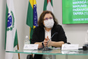 Coletiva com o Secretario de Estado da Saude, Beto Preto